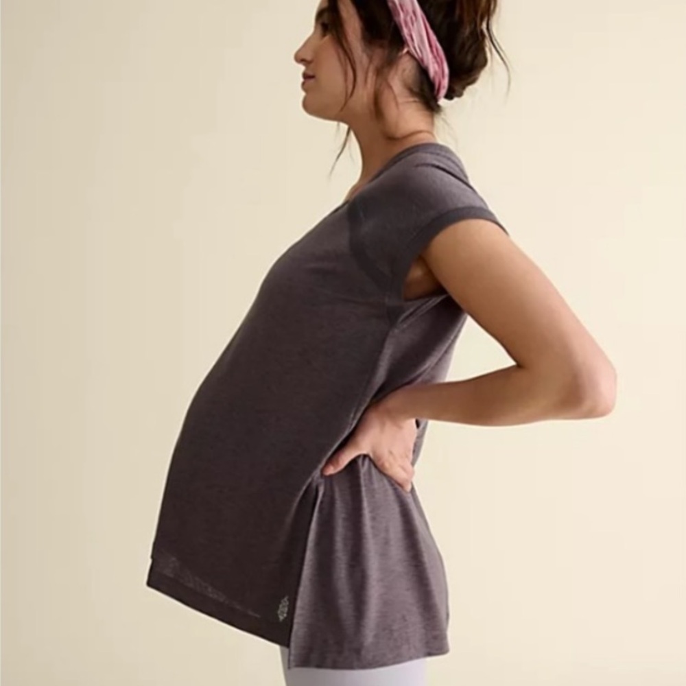 Free People x Hatch Teamwork Maternity and Beyond Tee